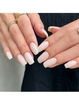 ノエム ネイルサロン(NOEM)/ホワイトワンカラー