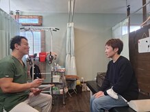 ほぐし堂/聞き取り、施術のオーダー→