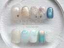 夏の花火ネイル¥13,200