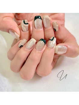 スタジオ結(STUDIO結)/マグネット×幾何学柄×フレンチ