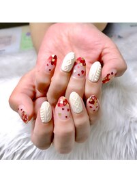 マットハートネイル☆