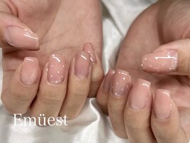 シンプル/ドットネイル/Mai