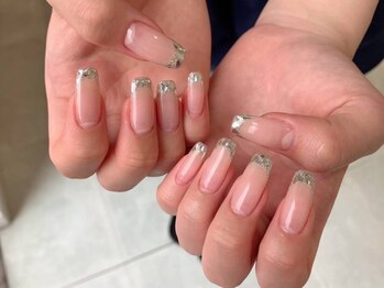 ビューティービースト フォー ネイルアンドアイラッシュ 並木店(beauty:beast)/ガラスフレンチ