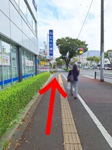 エステサロン ブレス 長町南店(BLESS)/長町南駅東出口からのアクセス
