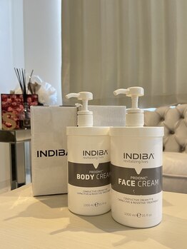インディバ サロン S/クリームは正規品を使用