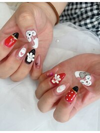 ハロウィンネイル**