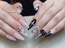 ウメネイルスタジオ(UME NAIL STUDIO)/長さだしやり放題×つけ放題