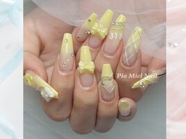 レモンイエローネイル