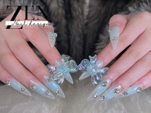 ゼン ネイル デザイン 池袋(ZEN NAIL DESIGN)/長さだしやり放題×つけ放題