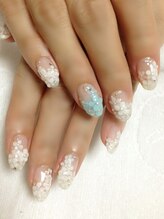 ポポネイル(POPO nail)/ウェディングネイル