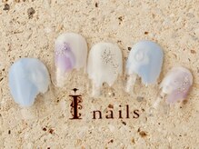 アイネイルズ 町田店(I nails)/水滴ぬりかけニュアンス6480円
