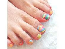 爪ソウシャイン(爪 SO SHINE)/カラフルフット☆