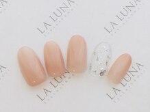 ラルナ ネイルアンドアイラッシュサロン(LA LUNA nail & eyelash salon)/～シンプルネイル～