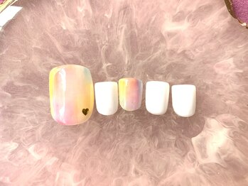 ネイルサロン フローリア(nail salon Florir)/ニュアンス×ワンカラー