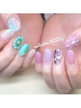 ネイルサロン キリグ(KILIG)/アリエル×ラプンツェル☆