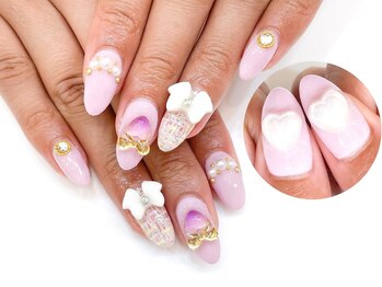 ネイルコレクション ベビーピンク(Baby Pink)/ジェル定額¥9990☆ツイード