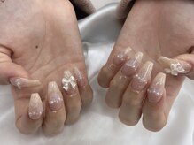 ビアンカ フロム中武立川店(Bianca)/持ち込みレースネイル¥10000