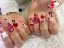 エムシーベル(m.c bell)/バレンタインネイル