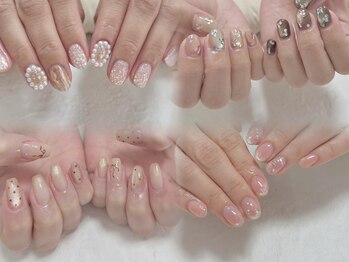 ネイルムニ(NAIL muni)の写真/【定額コース豊富!デザイン多数あり♪】季節やトレンドに合わせた限定デザインを豊富にご用意◎