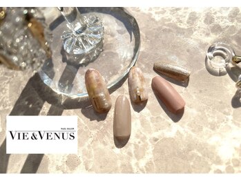 ヴィーアンドヴィーナス 田町店(VIE&Venus)/チェック ふんわり アート