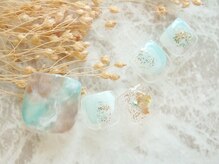 ラルネイル 大宮(Lull. nail)/#summer#透け感#天然石風