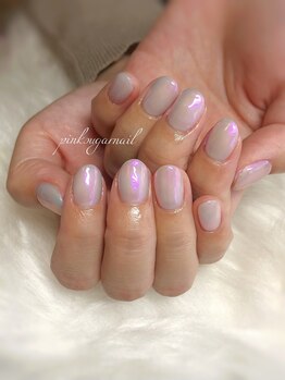 ピンクシュガーネイル(pink sugar nail)/うるうるネイル