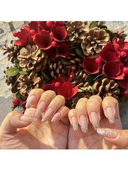 エムスラッシュ ネイル たまプラーザ(M.SLASH)/クリスマスまで一か月♪