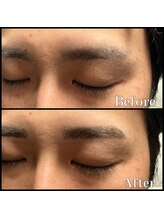 眉毛男子 新宿店/眉毛【 before / after 】
