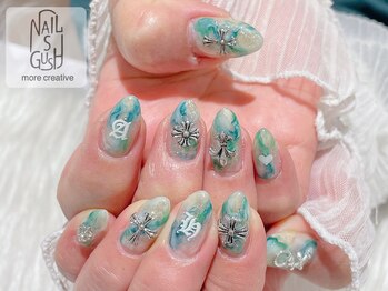 ネイルズガッシュ 大森駅前店(NAILs GUSH)/フィルイン/持ち込み/Y2Kネイル