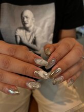 ブリスネイル うるま店(Bliss. nail)/持ち込み&長さだし　ニュアンス