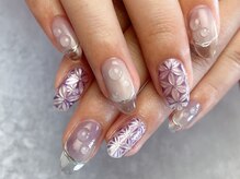 アトリエ フィオリトゥーラ 名古屋店(atelier FIORITURA)/江戸切子ネイル×クリアフレンチ