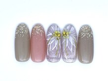 ネイルサロン ドゥ(Nail Salon Doux)/34番　2025春デザインコンテスト