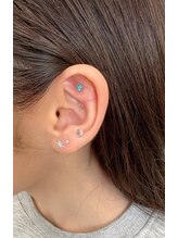 ラブリエ(La Briller)/耳ツボジュエリー（両耳10粒）