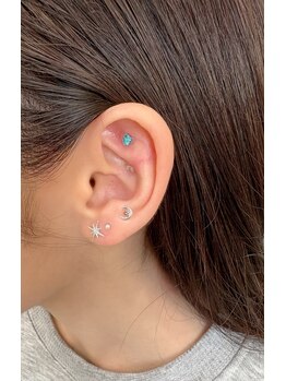 ラブリエ(La Briller)/耳ツボジュエリー（両耳10粒）