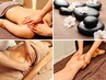 【温活スペシャル】よもぎ蒸し＋ホットストーン＋下記からお好きなケアを1つ