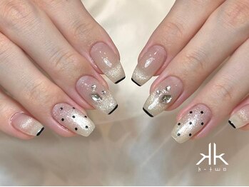ケーツーネイル(k-two nail)/マグネット×ドット(みな)