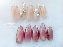 ラティレ 銀座(Lattirer)/大人チークネイル