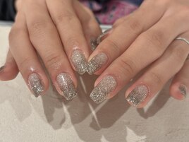 フラッシュグラデーションネイル