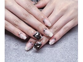 写真持ち込ニュアンスネイル8980