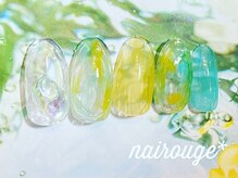 ネイル―ジュ 札幌大通店(nairouge*)/クリアネイル♪