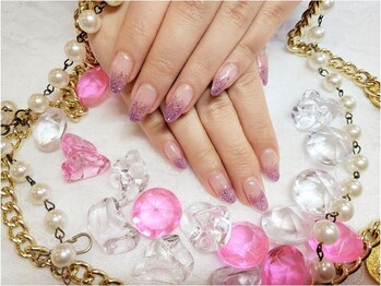 ラメグラデーション