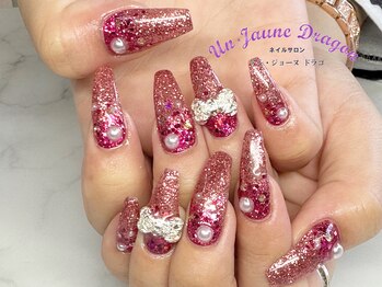 アン ジョーヌドラゴ/【ロングネイル】ピンクネイル