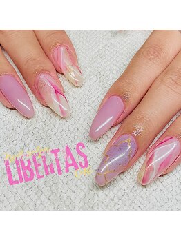 リベルタス(LIBERTAS)/#pink nuance nail