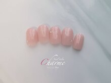 シャルム(Charme)/シンプルストーンネイル