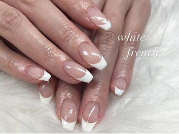 ビアンカ 天神大名店(Bianca)/フレンチネイル♪¥5500