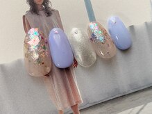 プラスジャム(Plus Jam)/フレーク／ホログラム／パープル