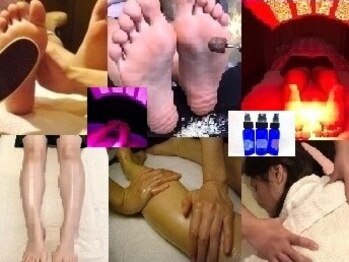 ビサンテ サロンの写真/フットケアの角質ケア,美脚,足&体の悩み[むくみ/O脚/姿勢/肩こり/全身]に3D足裏美脚&整体!ヘッドスパも人気