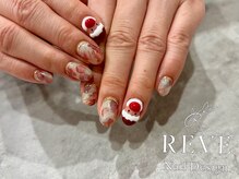 レーヴ(REVE)/クリスマスネイル.