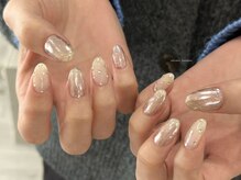 マンマリアーレ(Ammaliare)/10本アート11500円　春ネイル