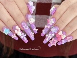 ゴテゴテキティーネイル